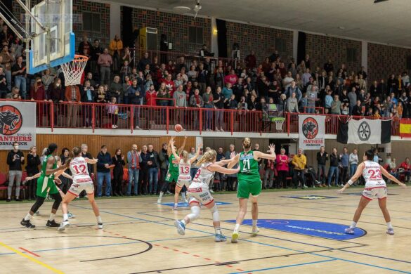 GiroLive-Panthers verlieren ihr Heimspiel hauchdünn mit 69:70 gegen die Rutronik Stars Keltern / Foto: Dieter Reinhard