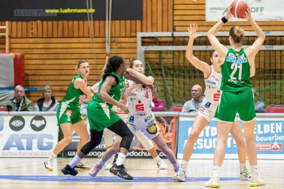 GiroLive-Panthers verlieren ihr Heimspiel hauchdünn mit 69:70 gegen die Rutronik Stars Keltern / Foto: Dieter Reinhard