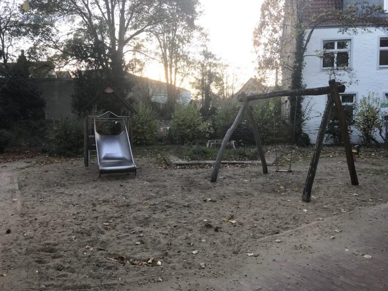 So sieht der Spielplatz zwischen Dielingerstraße und Marienstraße bisher aus. / Foto: Burrichter