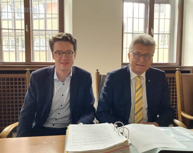 Marius Keite und Fritz Brickwedde / Foto: Schulte
