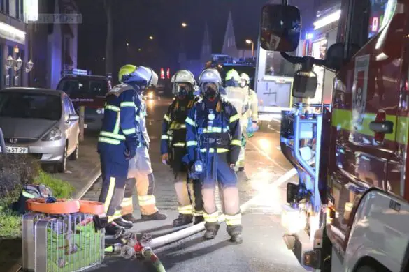 Ein Verletzter bei Zimmerbrand in Osnabrück