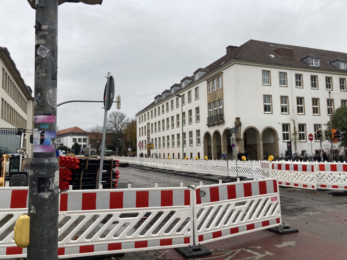 Baustelle Neuer Graben / Foto: Schulte