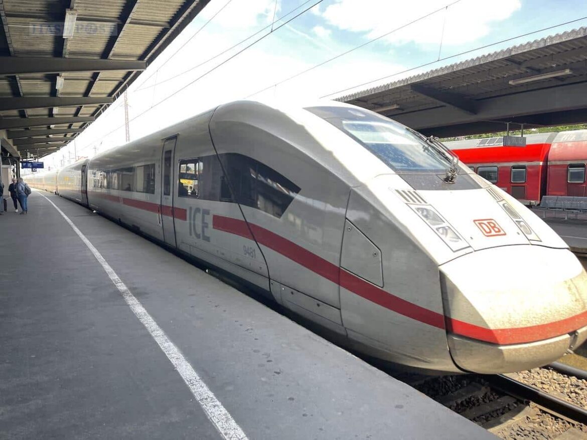 ICE der Deutschen Bahn im Hauptbahnhof Osnabrück, Foto: Pohlmann