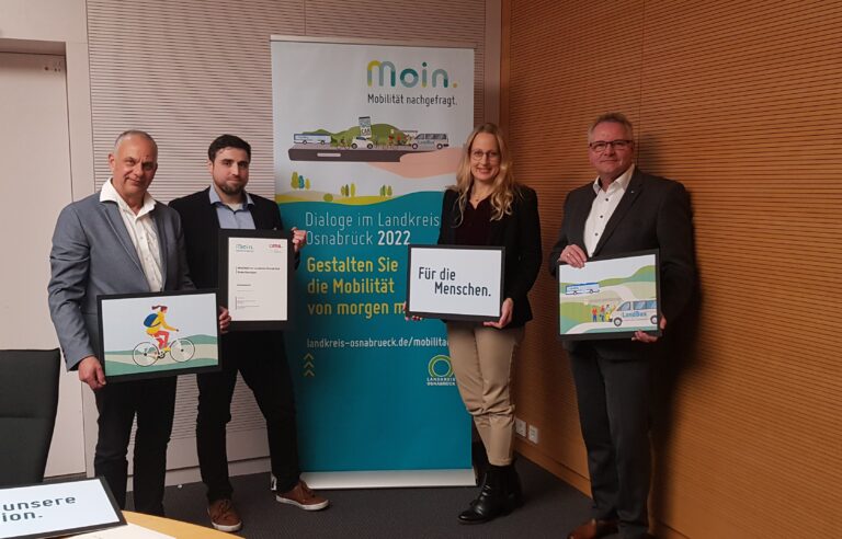 Bereit zum Umsteigen: Landkreis Osnabrück stellt Ergebnisse von Mobilitätsanalysen vor