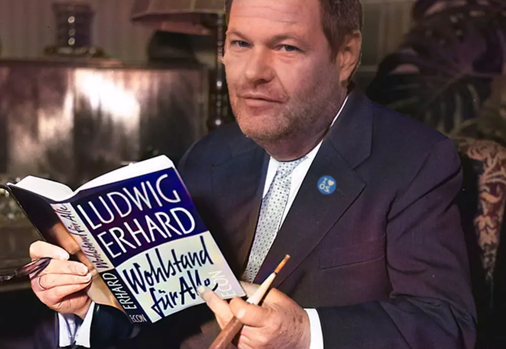Robert Habeck liest Ludwig Erhard