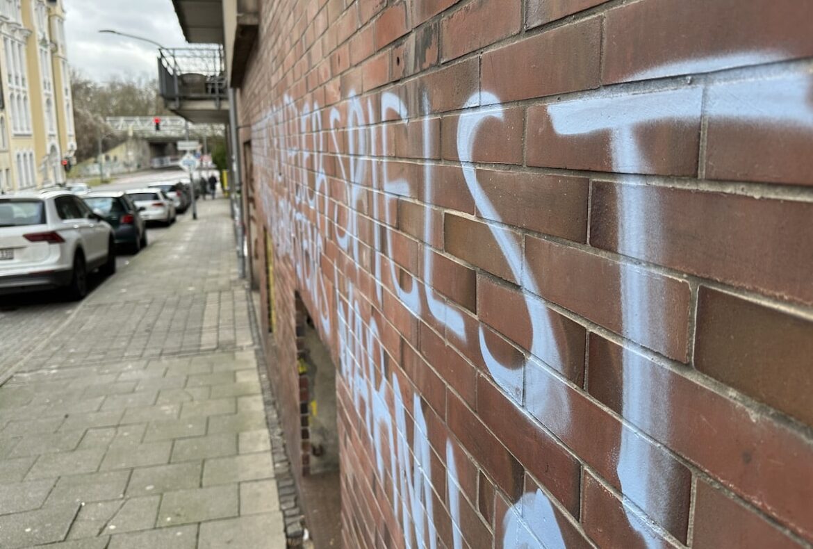 Graffiti am Nonnenpfad / Foto: Pohlmann