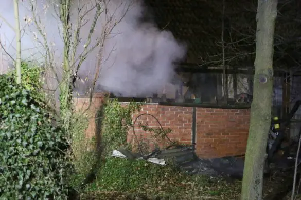 Scheunenanbau in Brand