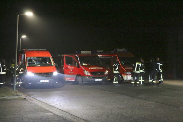 Wegen Großbrand: Gefahrstoffmessungen durch Fachkräfte der Feuerwehr im Landkreis Osnabrück
