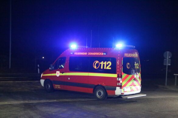 Wegen Großbrand: Gefahrstoffmessungen durch Fachkräfte der Feuerwehr im Landkreis Osnabrück