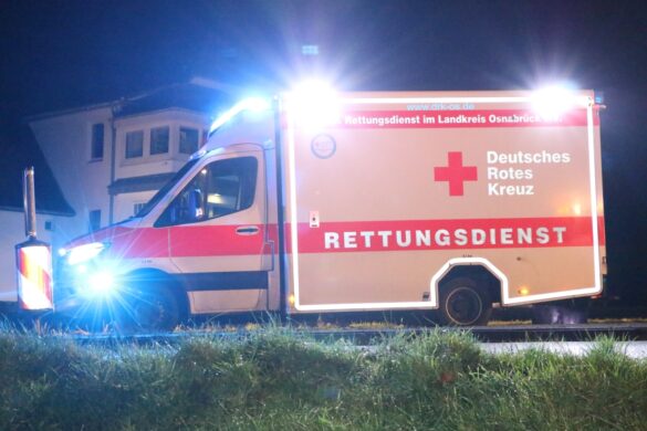 Rettungswagen im Einsatz