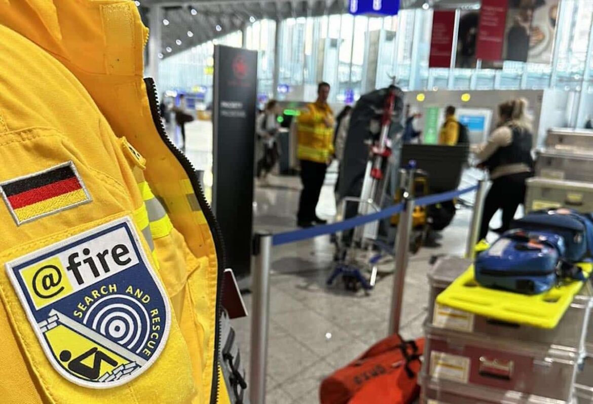 Einsatzteam @fire am Flughafen / Foto: @fire