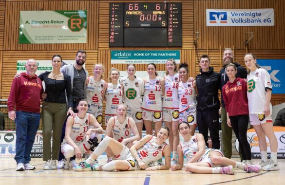 Teamfoto der GiroLive-Panthers / Foto: Dieter Reinhard