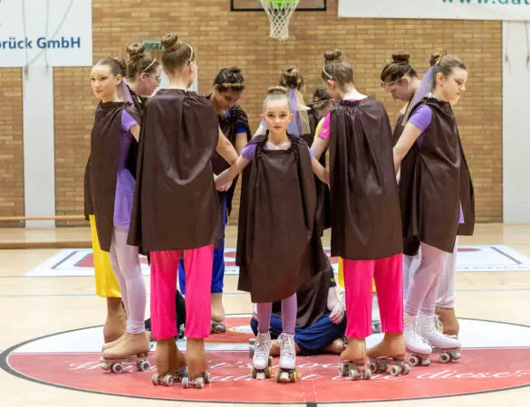 5D4_1126 Proben für die Rollschuhgala am 25. und 26. Februar / Foto: Dieter Reinhard