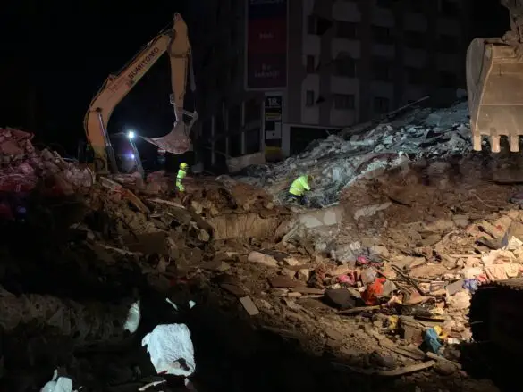 Auch Osnabrücker Helfer sind in der Türkei im Einsatz. / Foto: Sebastian Baum