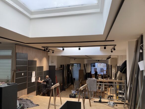 Die Raumverteilung im neuen Geschäft unterscheidet sich von der in der Krahnstraße 42. / Foto: Schulte Prelle-Umzug auf der Zielgeraden: Neueröffnung am 3. März in der Krahnstraße 6