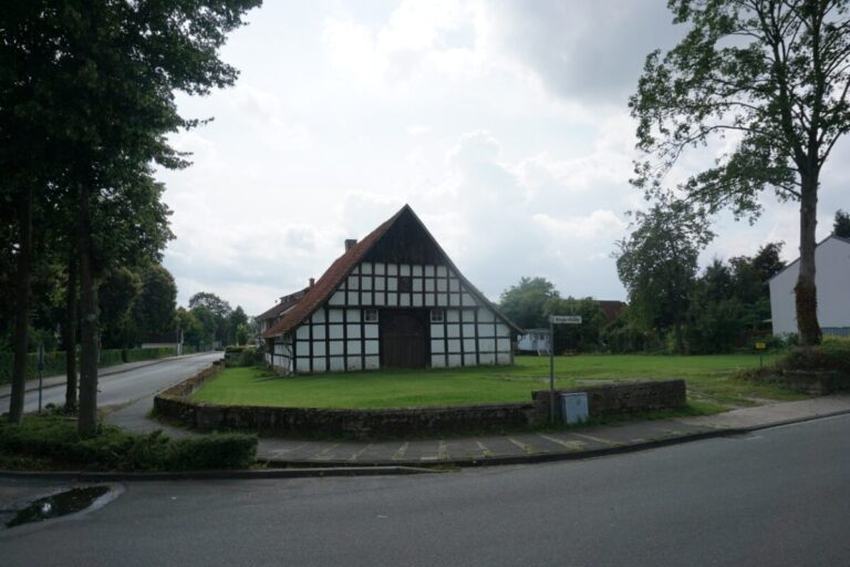 Fachwerkhaus Schulstraße 6 in Lienen / Foto: Knappheide