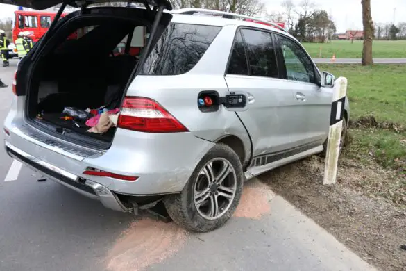 PKW-Zusammenstoß an Unfallschwerpunkt in Ostercappeln
