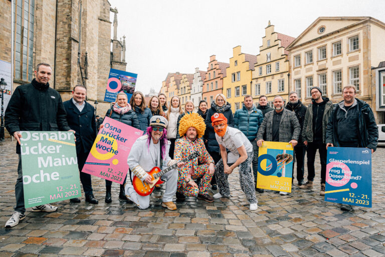 Bald geht es wieder los! Osnabrücker Maiwoche belebt die Innenstadt. / Foto: Marketing Osnabrück GmbH