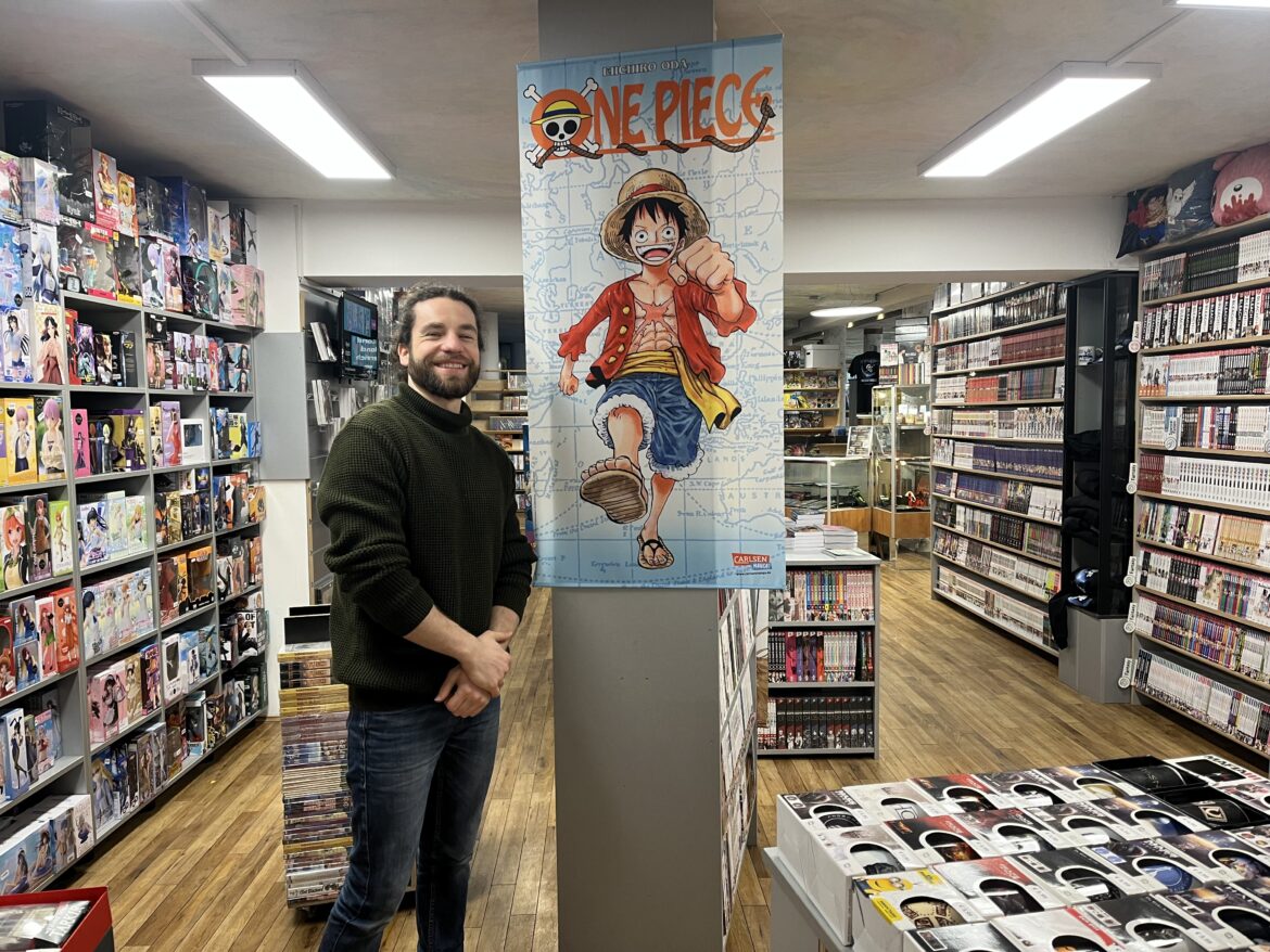 Inhaber des Comic Planets Perry Pallaske. / Foto: Hirsch