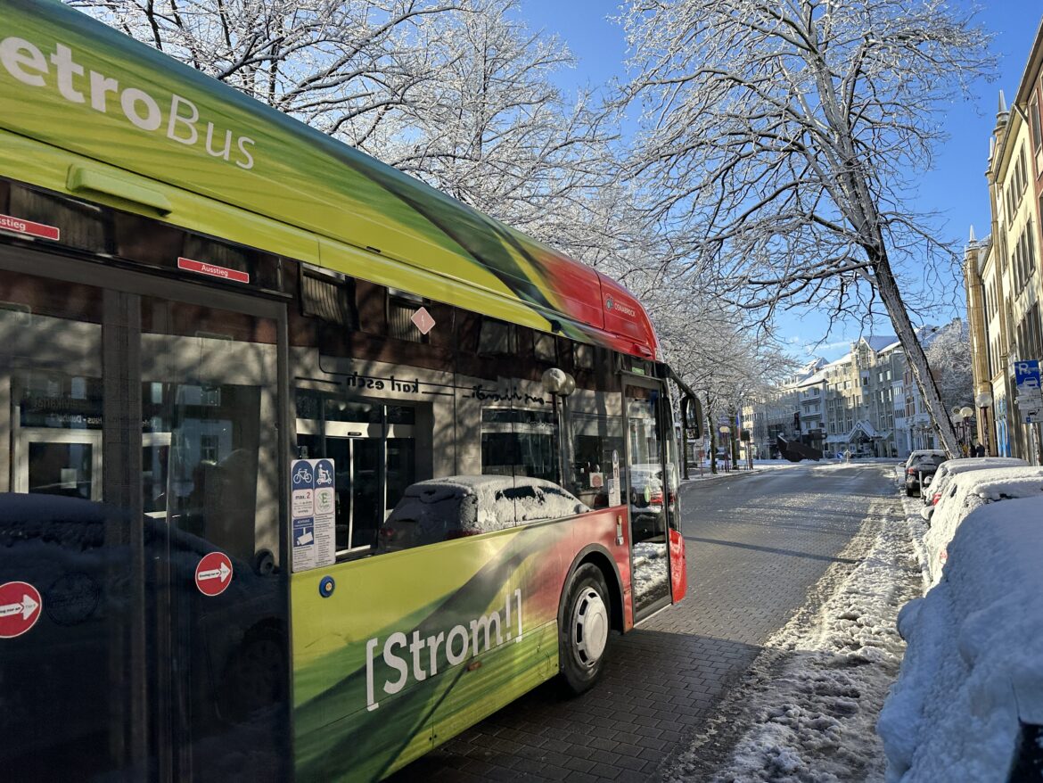 MetroBus im Winter / Foto: Pohlmann