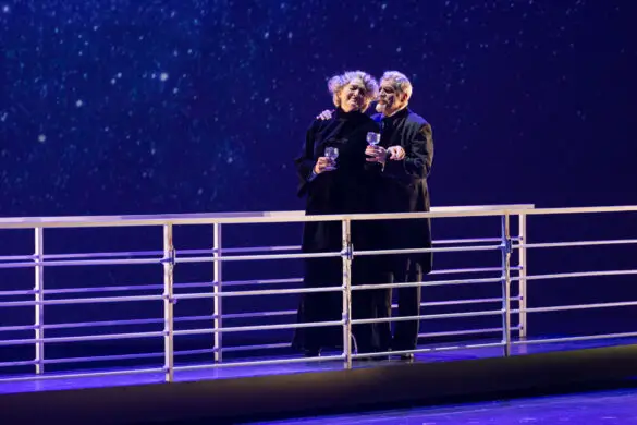 Rosemarie Wohlbauer (links), Thomas Marx. / Foto: Theater Osnabrück Rosemarie Wohlbauer (links), Thomas Marx. / Foto: Theater Osnabrück