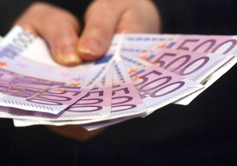 Euro-Scheine Bargeld