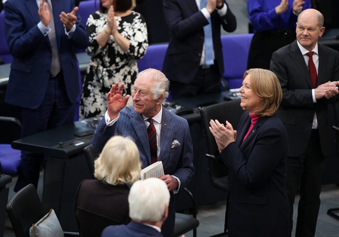 Charles beschwört im Bundestag deutsch-britische Freundschaft