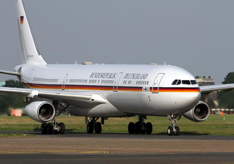 Schlechte Ökobilanz für Regierungsreisen mit Flugbereitschaft
