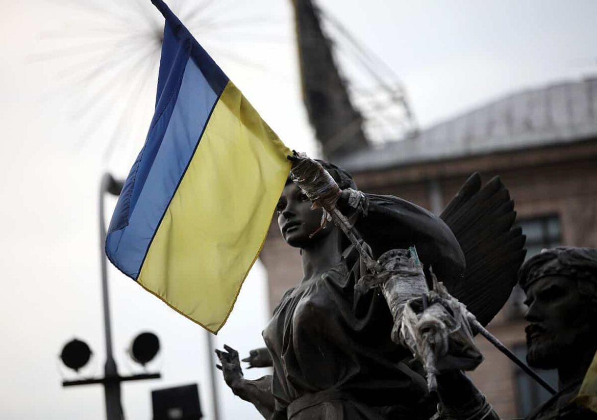 Flagge der Ukraine