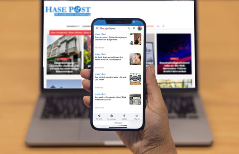 Hasepost bei Google News