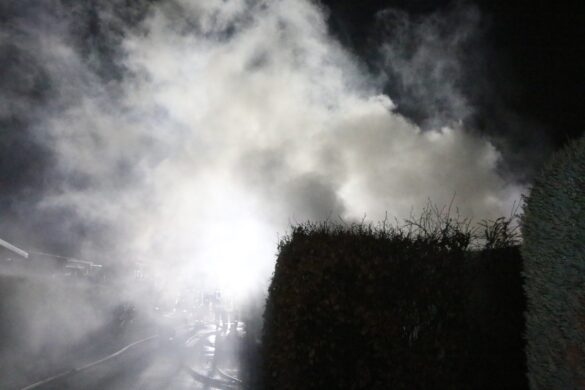 Holzhaus brennt auf Campingplatz in Melle ab