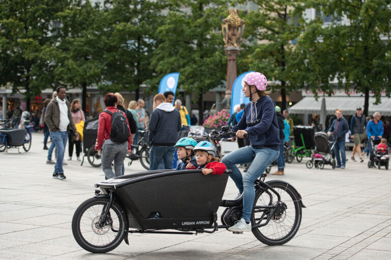 Die Cargobike Roadshow kommt am 7. Mai nach Osnabrück. / © Cargobike Roadshow (Andreas Lörcher)