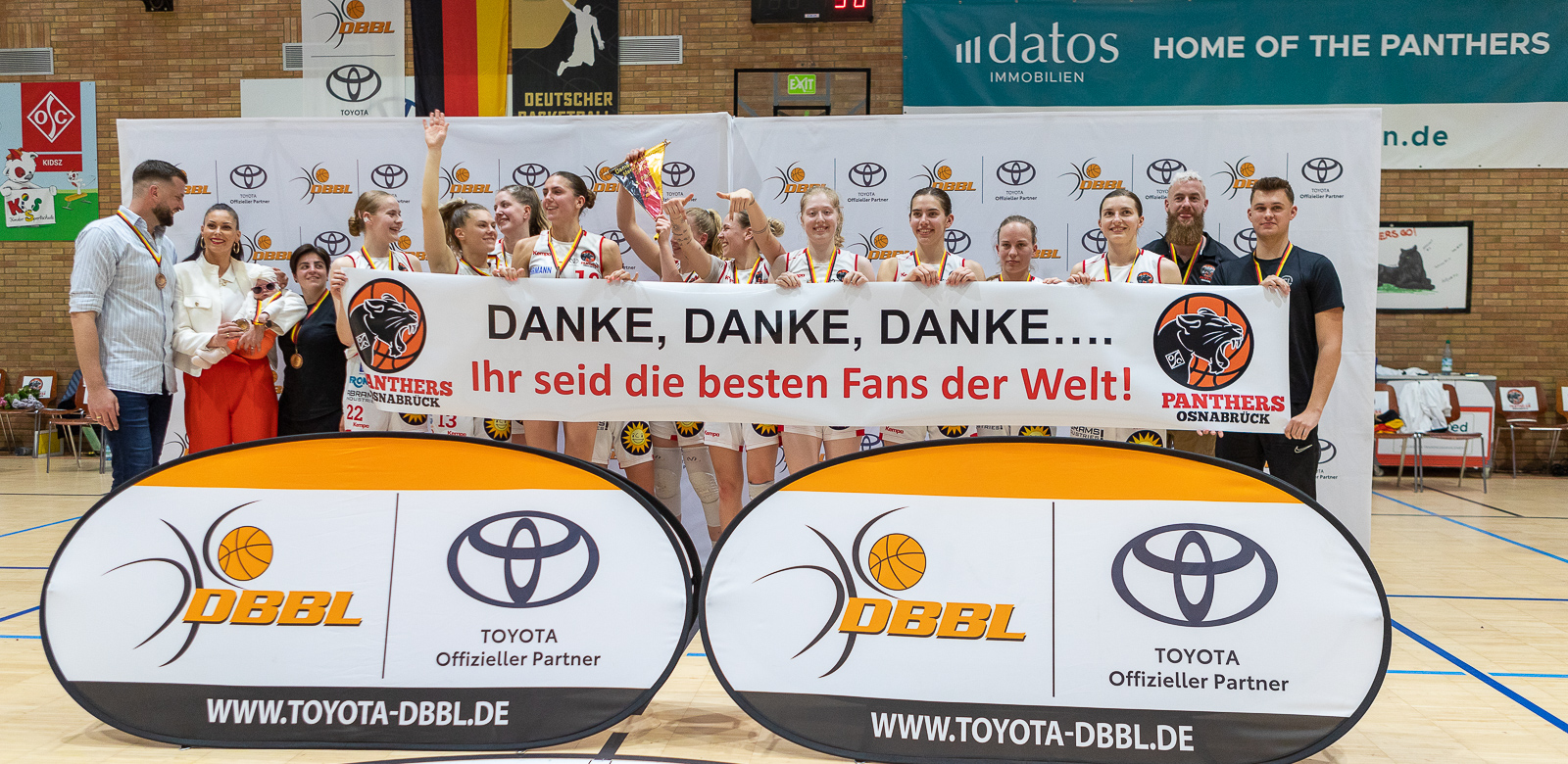 GiroLive-Panthers gewinnen Bronze / Foto: Dieter Reinhard