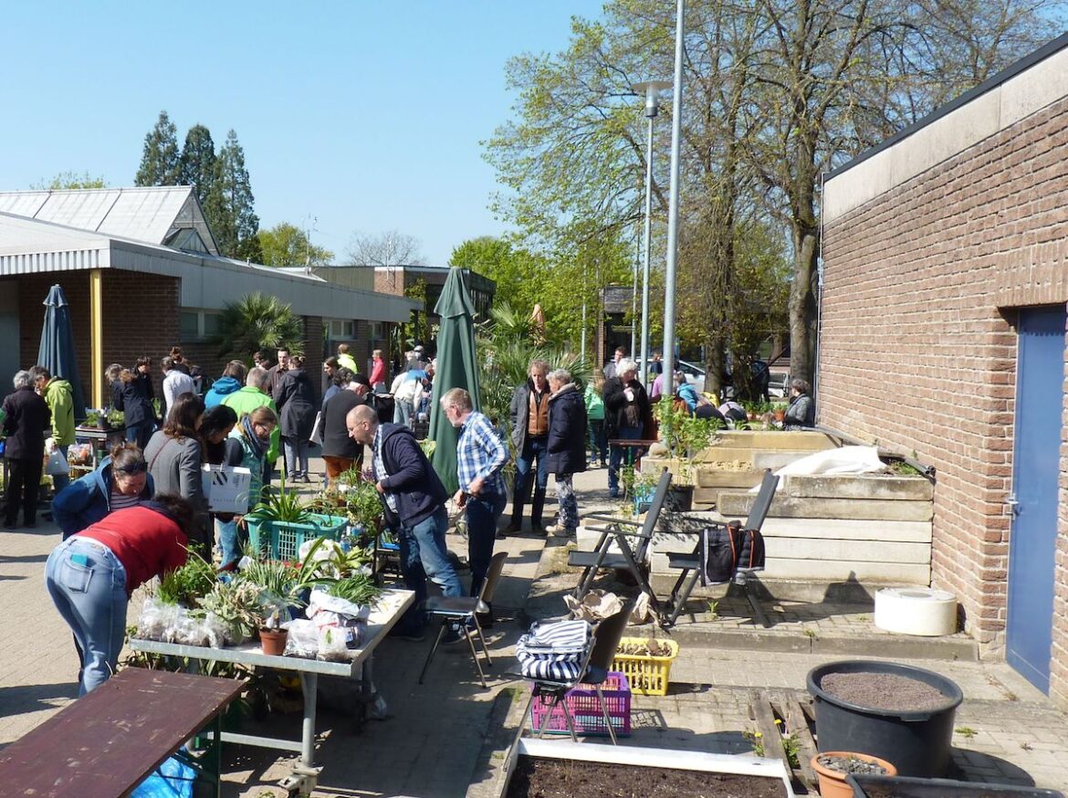 Auch im vergangenen Jahr lockte der Pflanzenmarkt zahlreiche Pflanzenliebhaber in den Botanischen Garten. / Foto: Botanischer Garten