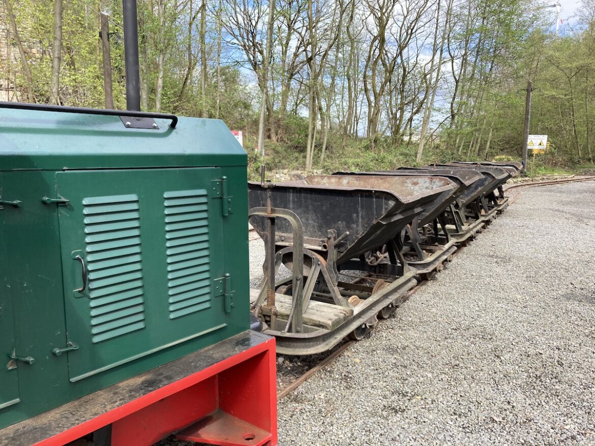 Die Feldbahn mit dem Hase- und Stüveschacht steht am ersten Sonntag im Fokus. / Foto: Schulte