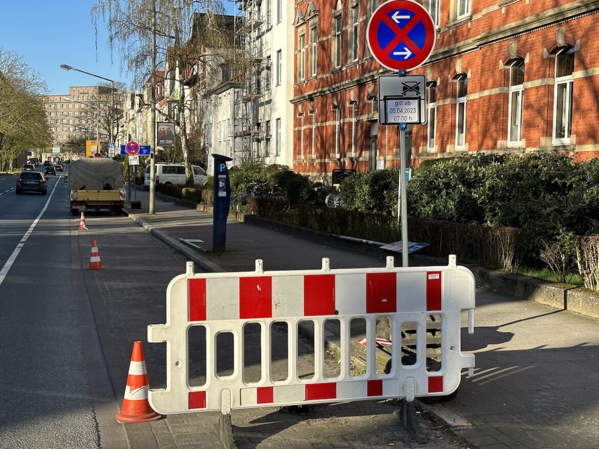 Autos am Hasetorwall müssen weg – Parkplätze werden zu Radweg