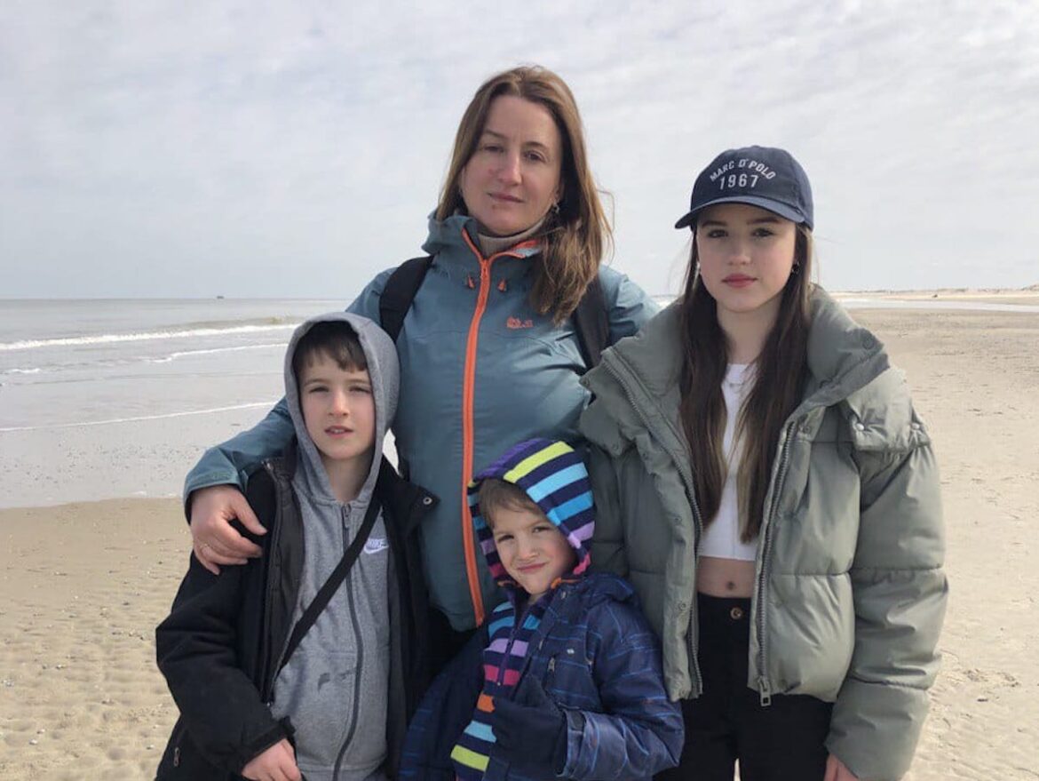 Die ganze Familie machte Ende März einen Ausflug an die Nordsee. / Foto: Privat