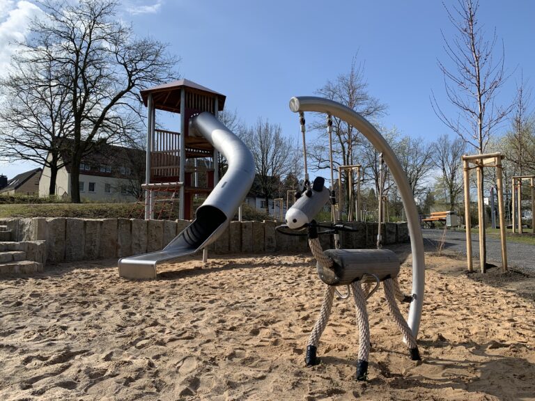 Quartiersspielplatz Bremer Straße. / Foto: Ulrich Beermann