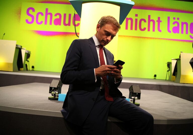 Nur jeder Vierte hält Christian Lindner für vertrauenswürdig