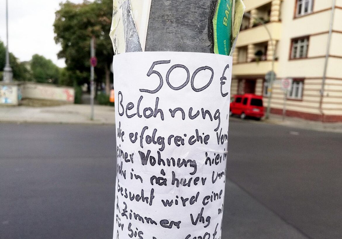 Wohnungsnot in Berlin trifft zunehmend die Mittelschicht