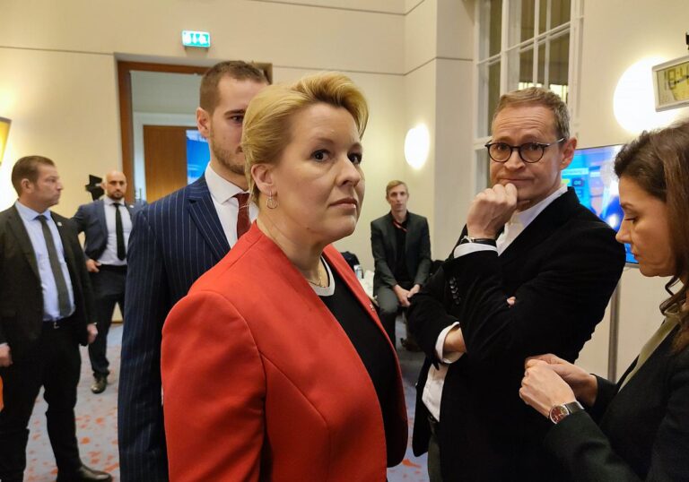 Berliner Jusos drängen Giffey zur Aufgabe von Parteivorsitz