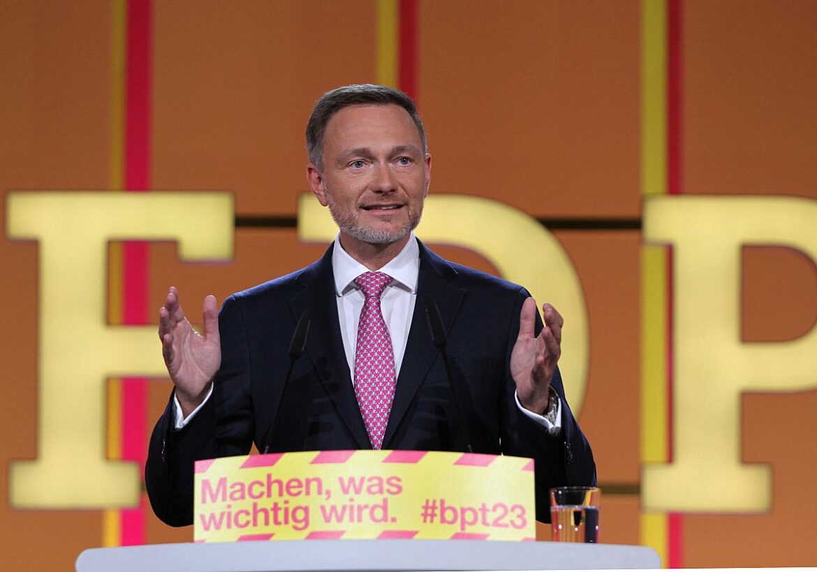 Lindner schwört FDP auf liberale Werte ein
