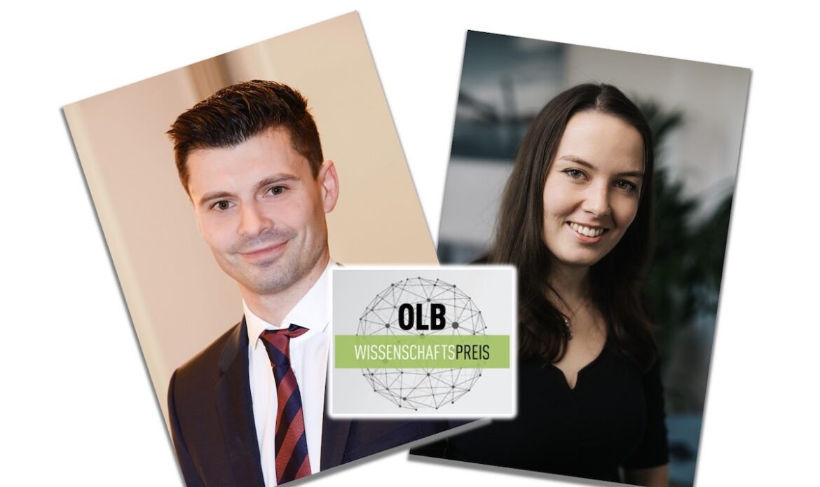 Die Erstplatzierten des OLB-Wissenschaftspreises 2023 kommen aus Osnabrück