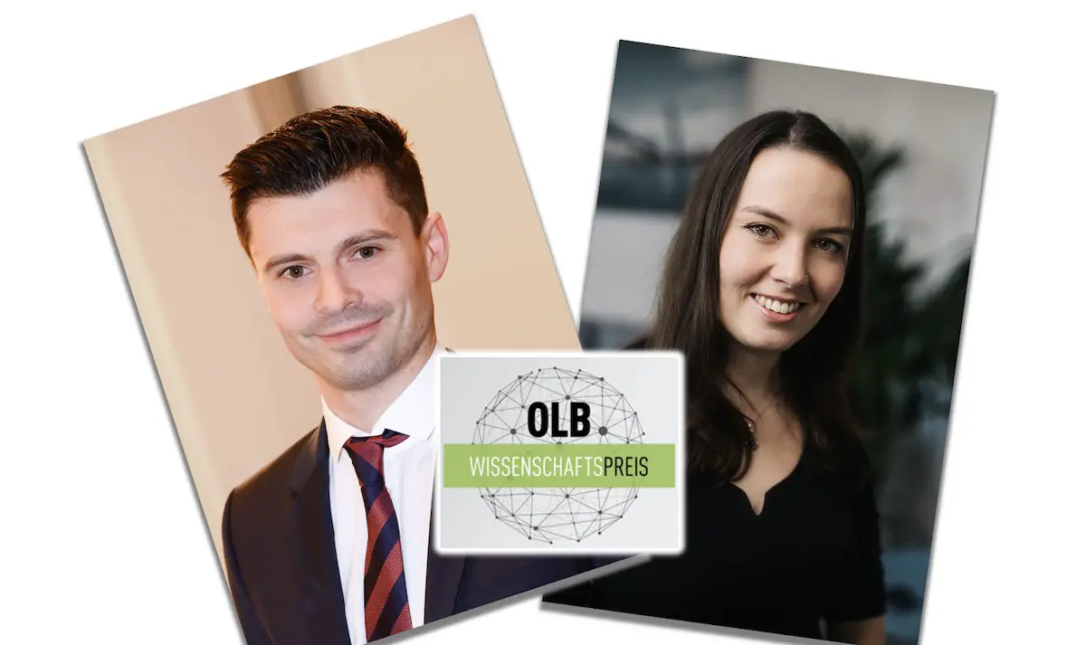 Die Erstplatzierten des OLB-Wissenschaftspreises 2023 kommen aus Osnabrück