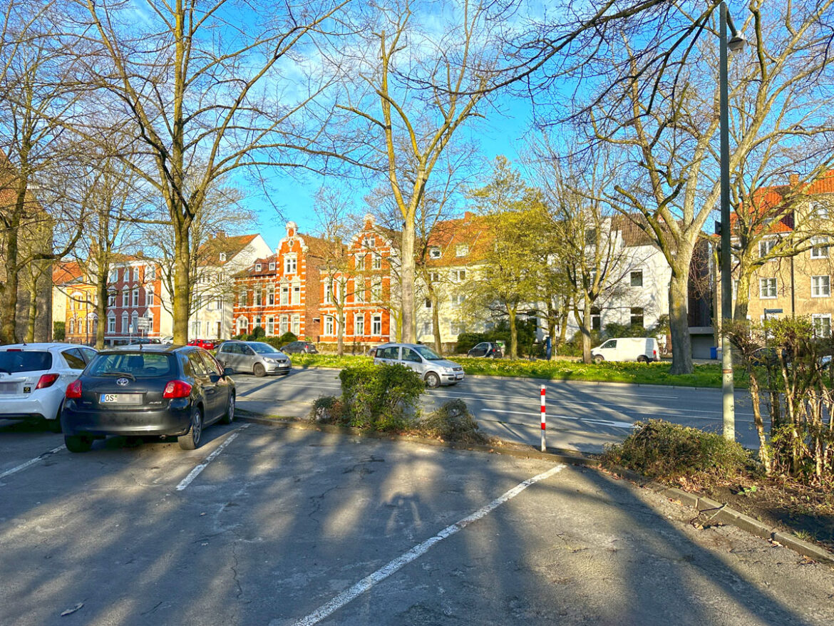 Parkplatz Dominikanerkirche / Foto: Pohlmann