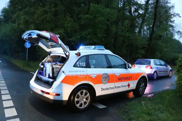 Zusammenstoß zwischen PKW und Fahrrad in Georgsmarienhütte