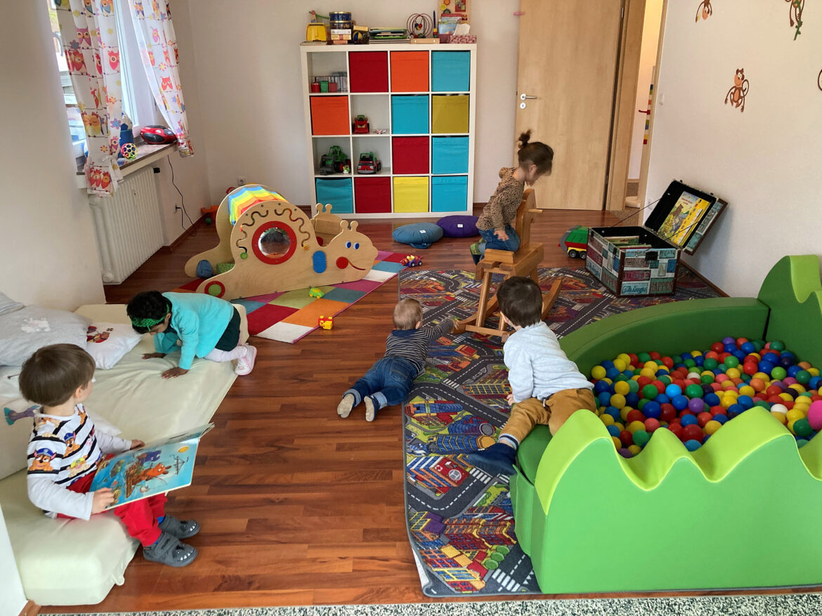 Zum Angebot der Niels-Stensen-Kliniken zur Vereinbarkeit von Beruf, Familie und Privatleben gehören unter anderem auch Plätze zur Kinderbetreuung wie hier im Harderbärchen auf dem Harderberg. / Foto: NSK