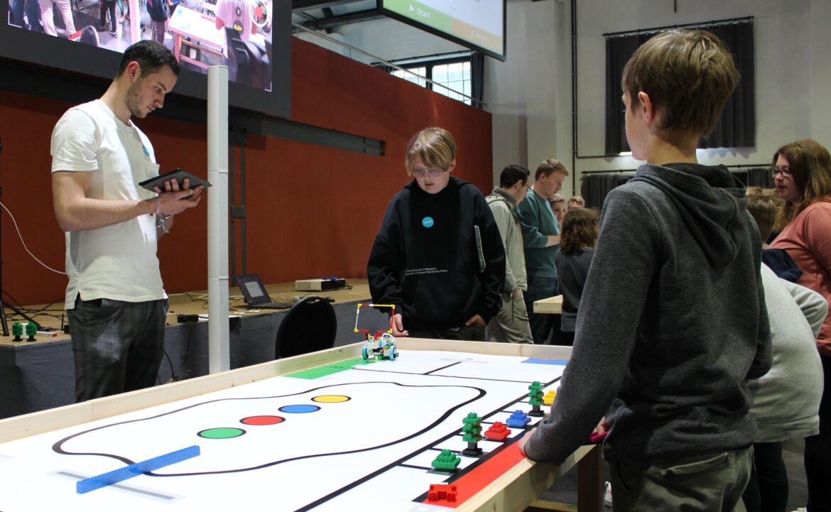Wertungslauf eines Teams in der Starter Kategorie. / Foto: Lukas Kreke, SFZ Osnabrück