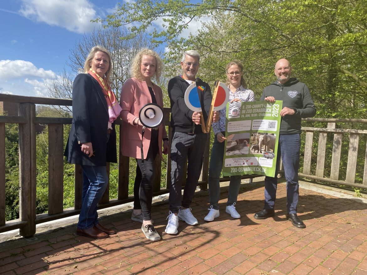 In Kürze geht es beim 9. Zoo-Charity-Lauf für Läufer durch und um den Zoo Osnabrück. / Foto: Zoo Osnabrück, Denise Matthey