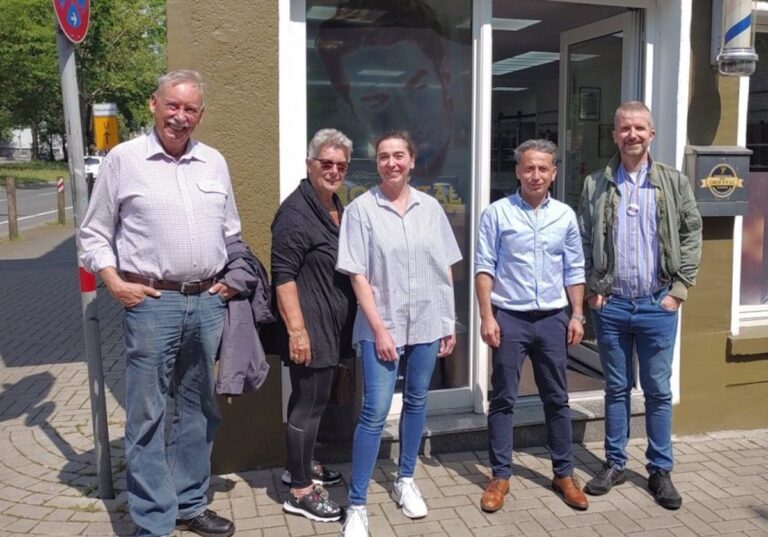 Norbert Sobotta, Jutta Bugdalle, Kiki Boom, Raed Raslan (ans. Friseur), Steffen Grüner